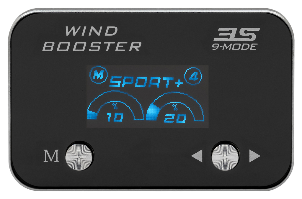 Windbooster 9 mode 3S throttle controller for Mitsubishi MQ Triton 2015 On 